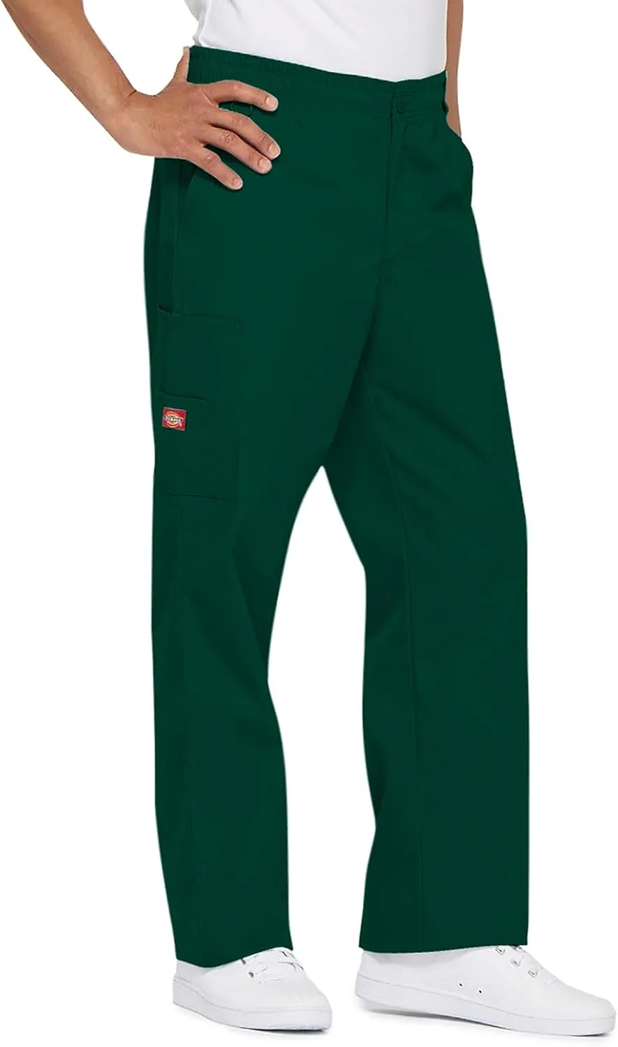 Dickies Men's Pull-On Pant with 7 Pockets Elastic Waistband with Button Closure 81006