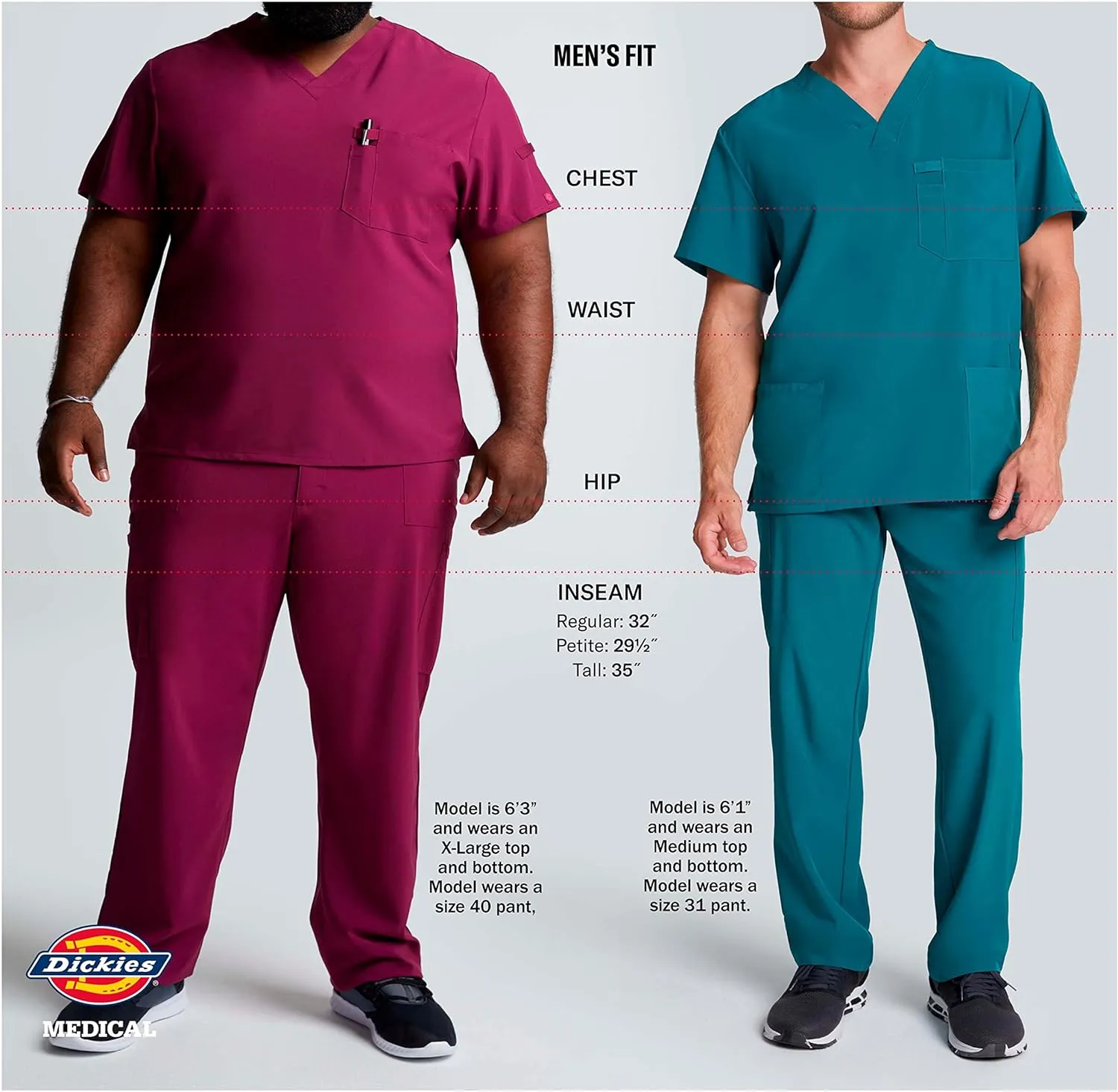 Dickies Men's Pull-On Pant with 7 Pockets Elastic Waistband with Button Closure 81006