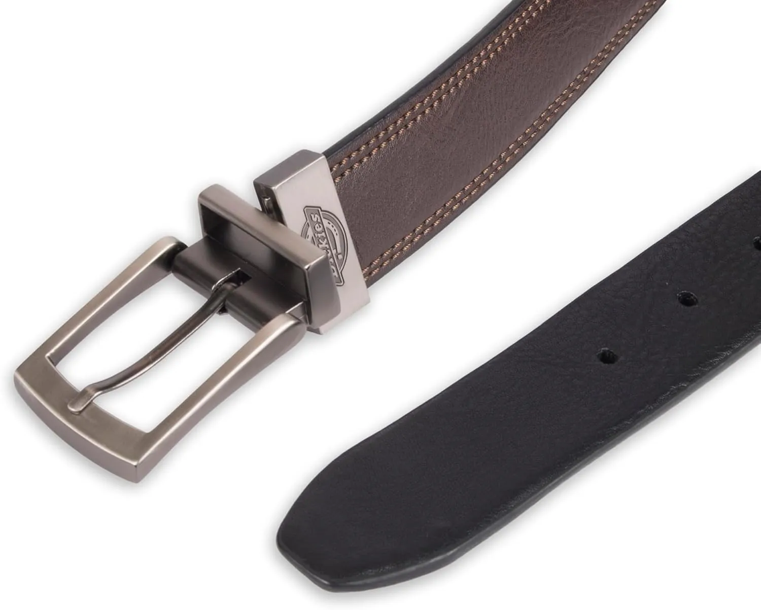 Dickies Men's Two-in-One Reversible Casual Belt