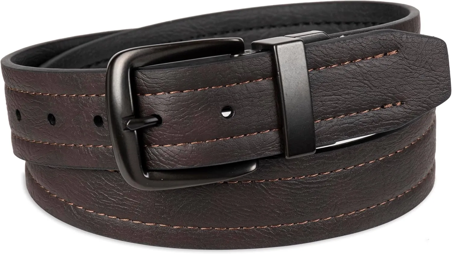 Dickies Men's Two-in-One Reversible Casual Belt