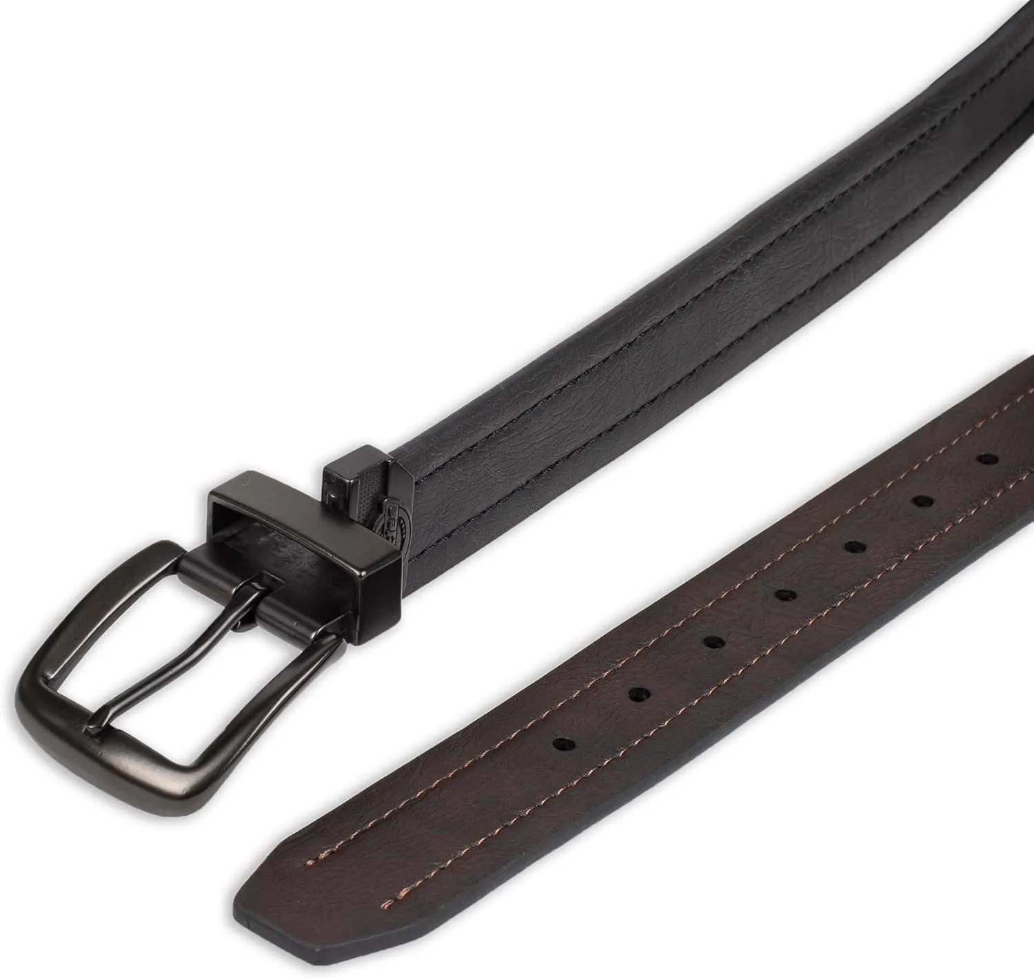 Dickies Men's Two-in-One Reversible Casual Belt