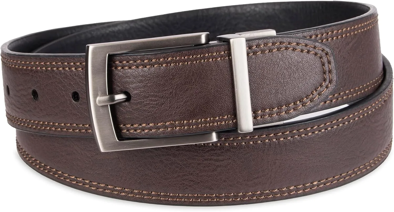 Dickies Men's Two-in-One Reversible Casual Belt