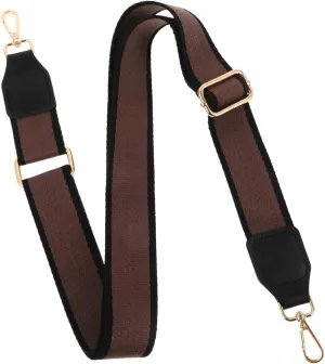 Didiseaon Djustable Bag Wide Strap Wide Shoulder Bag Strap Crossbody Handbag Belt Strong Load-Bearing Easy to Use Two Clasps