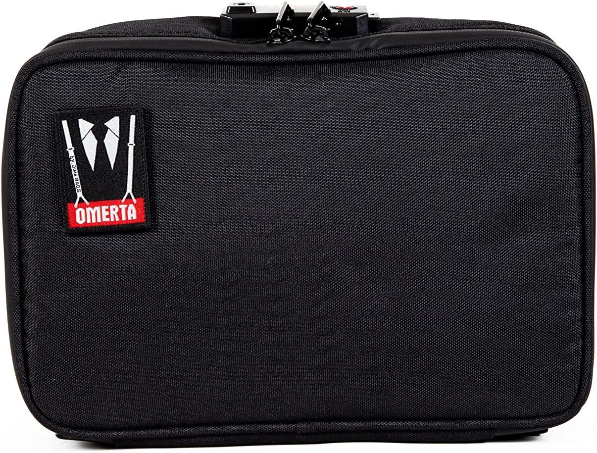 DIME BAGS Goodfella with Lock | Carbon Filter Locking Padded Pod | Activated Carbon Technology and TSA-Approved Combination Lock