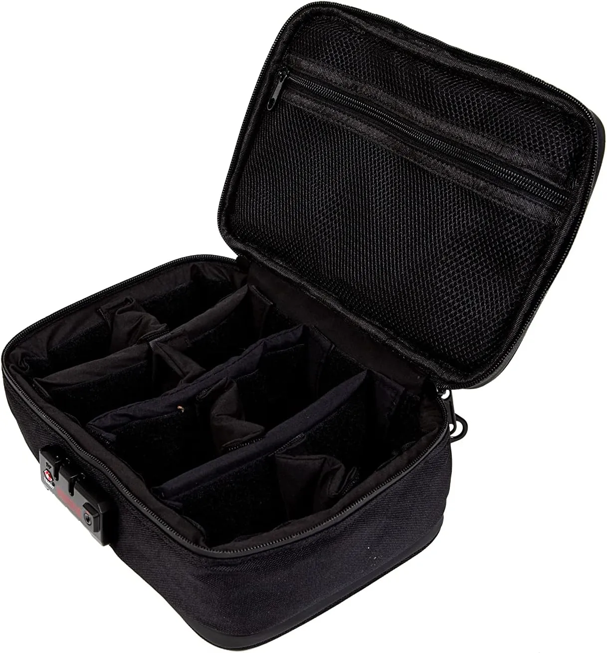 DIME BAGS Goodfella with Lock | Carbon Filter Locking Padded Pod | Activated Carbon Technology and TSA-Approved Combination Lock