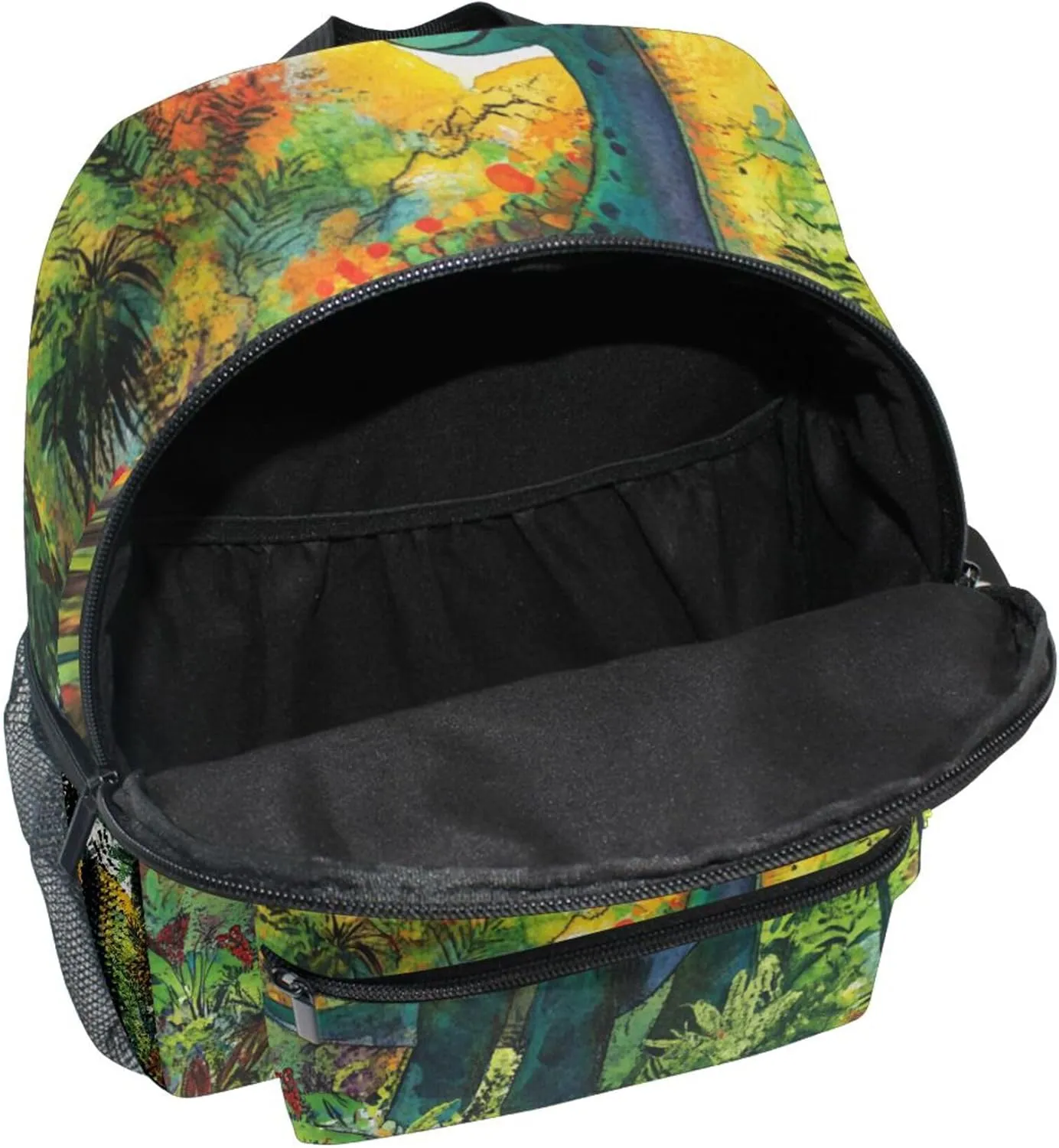 Dinosaur Roaming Prehistoric Jungle Kids Boy Backpack Chest Strap Books Bag for Amusement Park