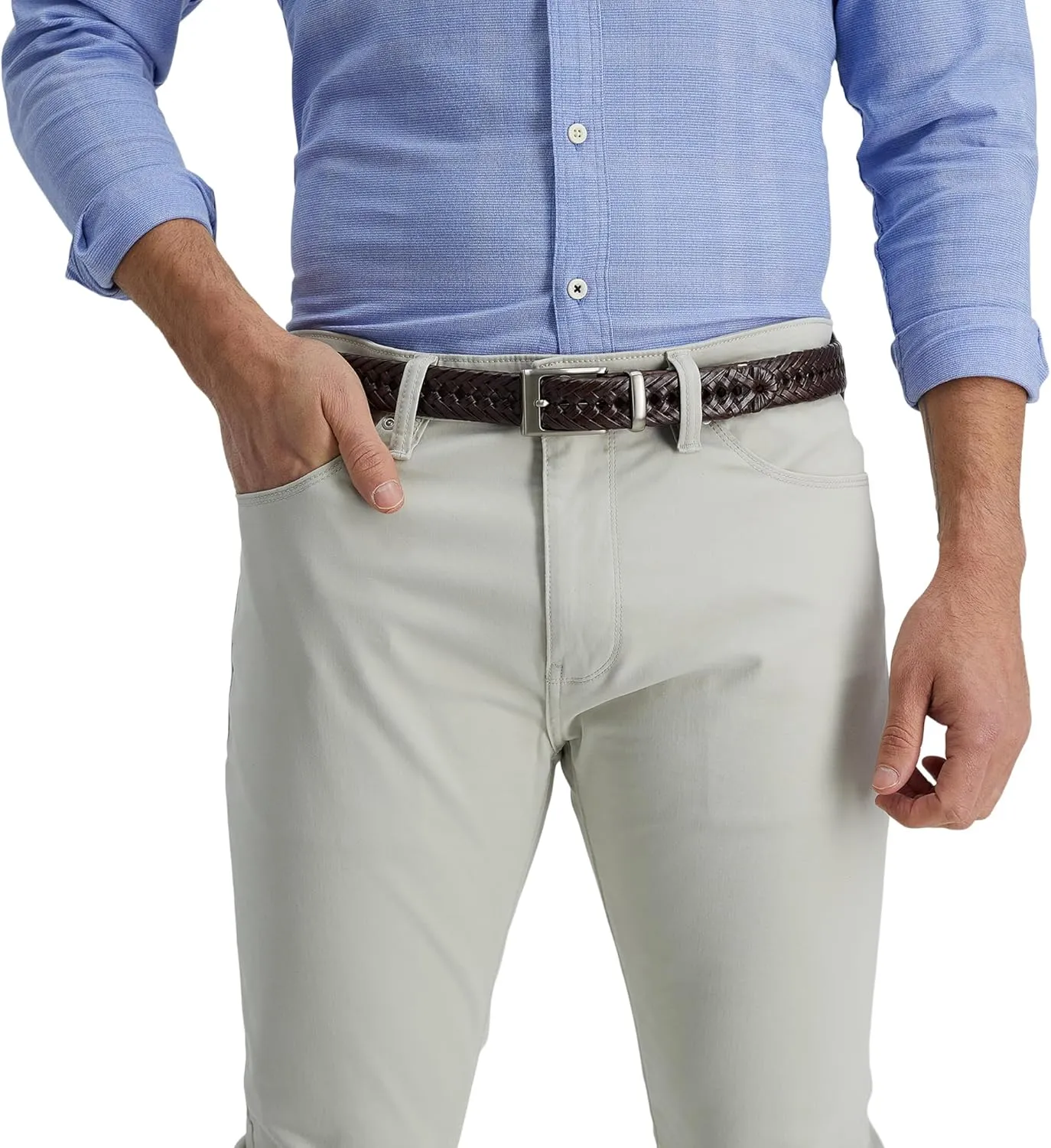 Dockers Men's Braided Belt