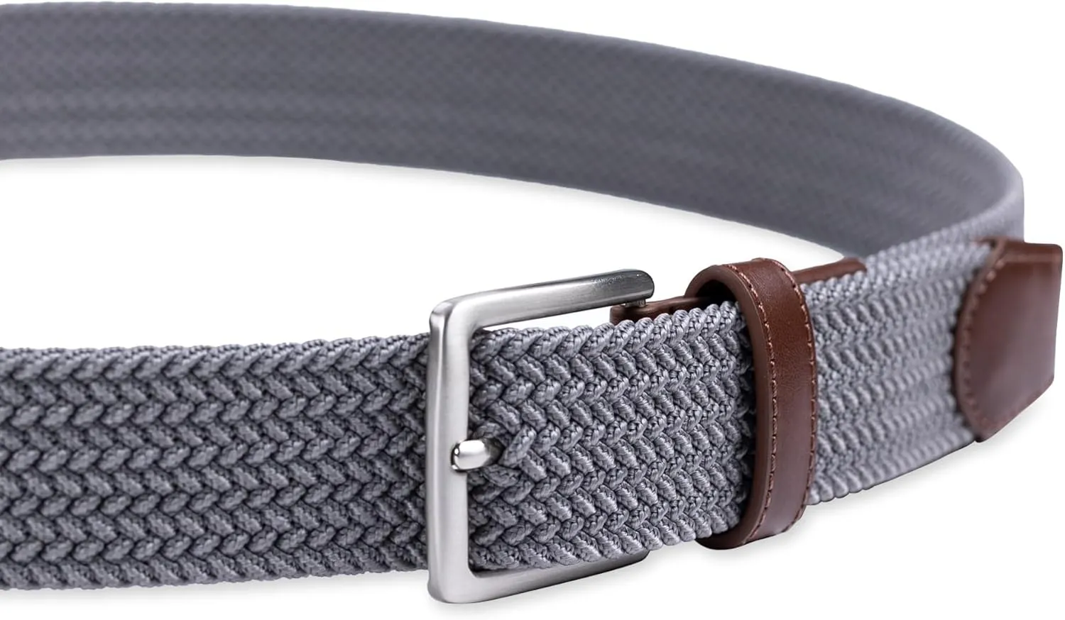 Dockers Men's Casual Everyday Braided Fabric Fully Adjustable Web Belt