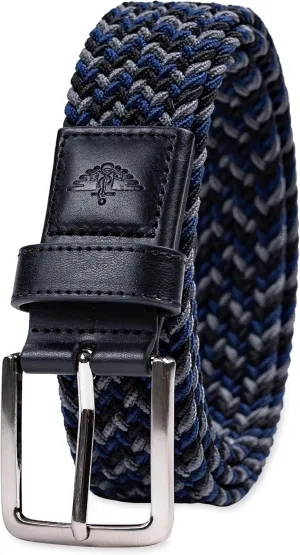 Dockers Men's Casual Everyday Braided Fabric Fully Adjustable Web Belt