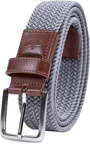 Dockers Men's Casual Everyday Braided Fabric Fully Adjustable Web Belt