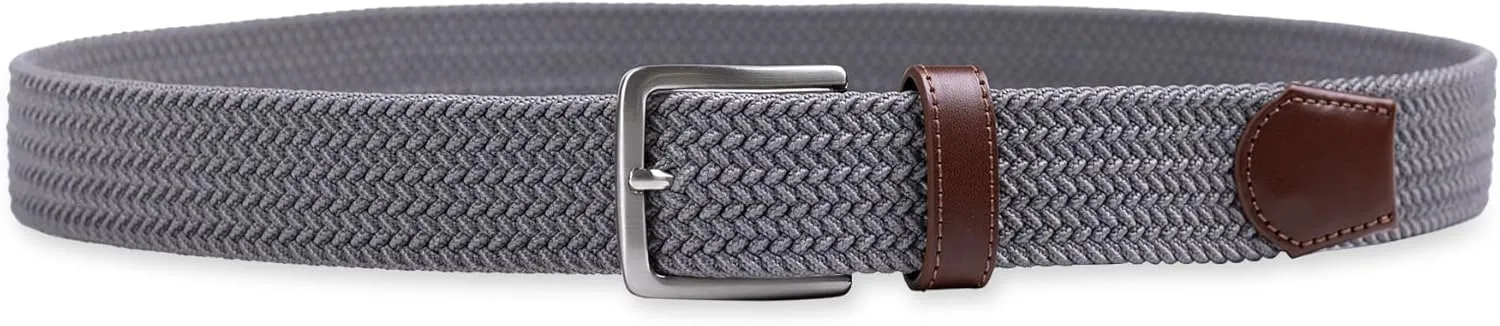 Dockers Men's Casual Everyday Braided Fabric Fully Adjustable Web Belt