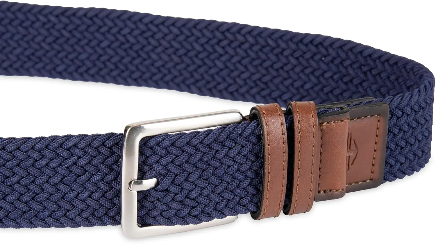 Dockers Men's Casual Everyday Braided Fabric Fully Adjustable Web Belt