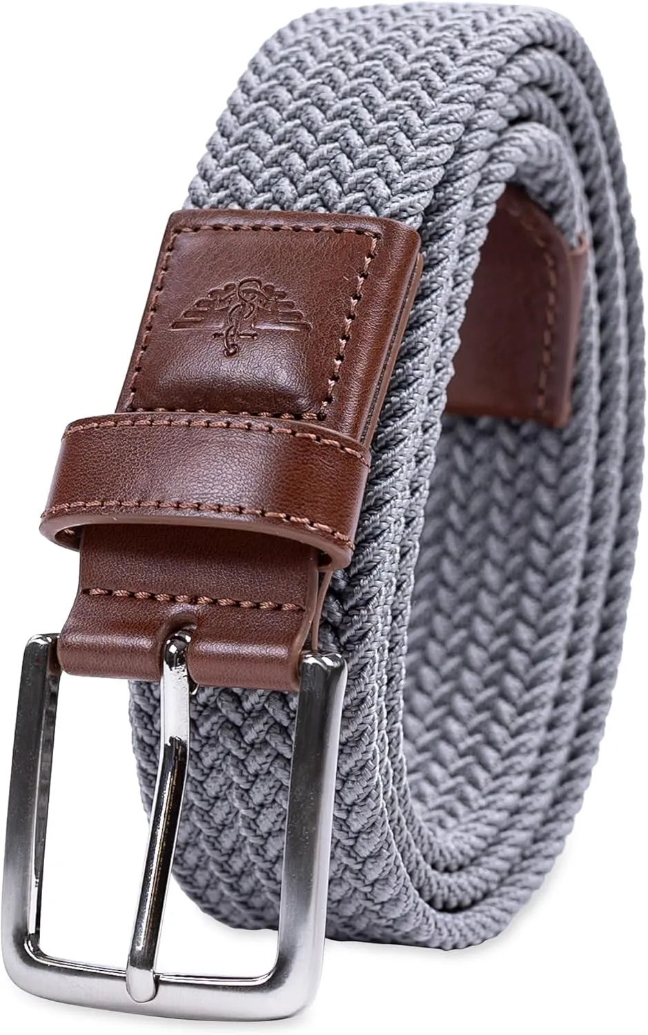 Dockers Men's Casual Everyday Braided Fabric Fully Adjustable Web Belt