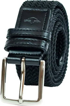 Dockers Men's Casual Everyday Braided Fabric Fully Adjustable Web Belt