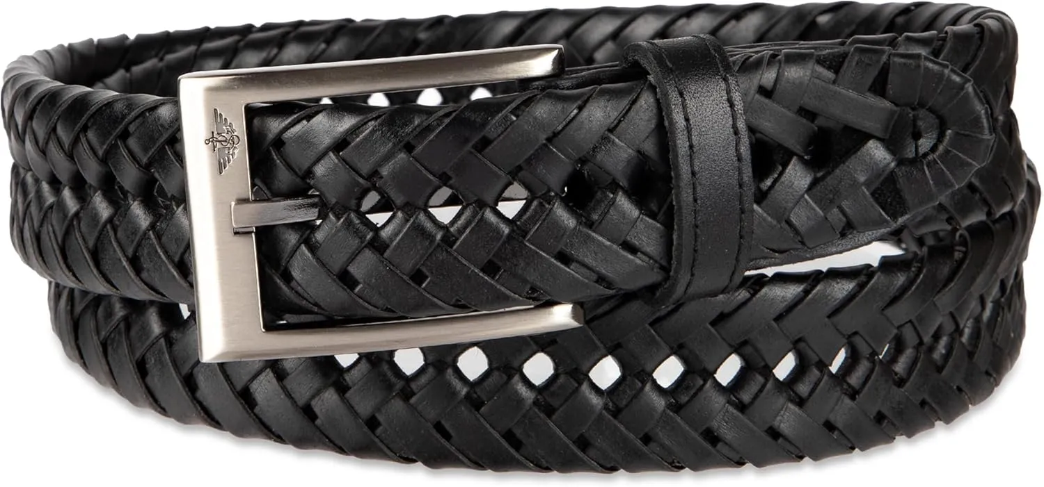 Dockers Men's Fully Adjustable Braided Belt