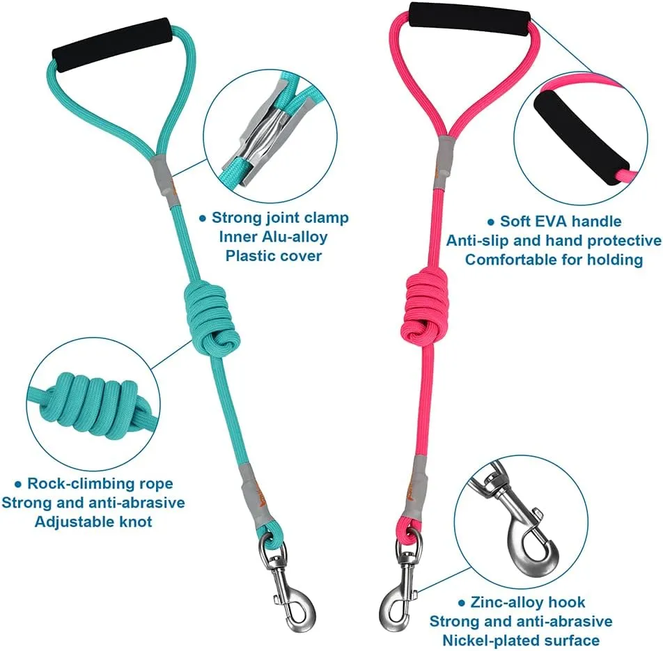 Dog Medium Sized Service Small no Pull Puppy Size Collar Leash Set Easy Walk Training Animal Light Handle Escape Proof Heavy Duty Belt Clip Gear wear Body Running Chest Accessories Adjustable Padded