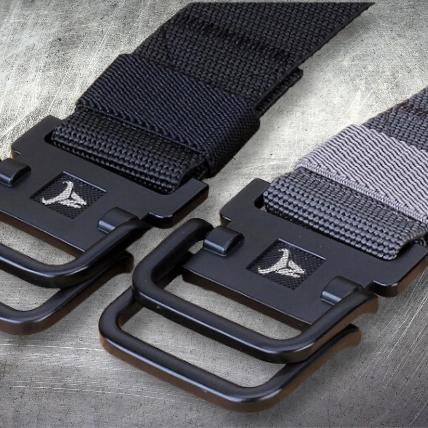 Double D-Ring Elastic Stretch Nylon Web Belt Durable Metal Buckle Travel Fishing