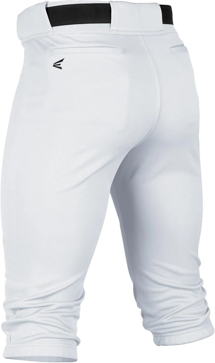 Easton Boys' Rival  Baseball Pants | Knicker Fit | Youth Sizes | Solid | Multiple Colors