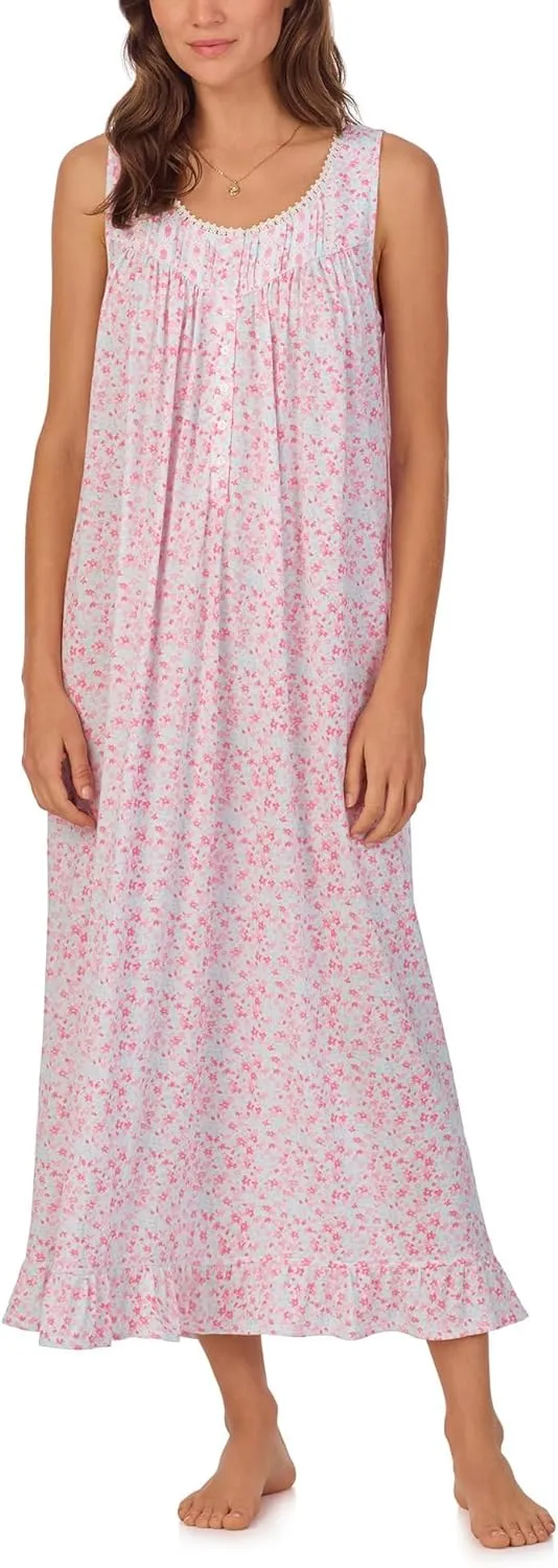 Eileen West Women's Sleeveless Knit Ballet Gown
