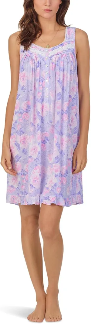 Eileen West Women's Sleeveless Knit Chemise