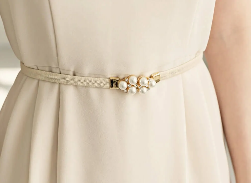Elegant Feminine Jewel Belt