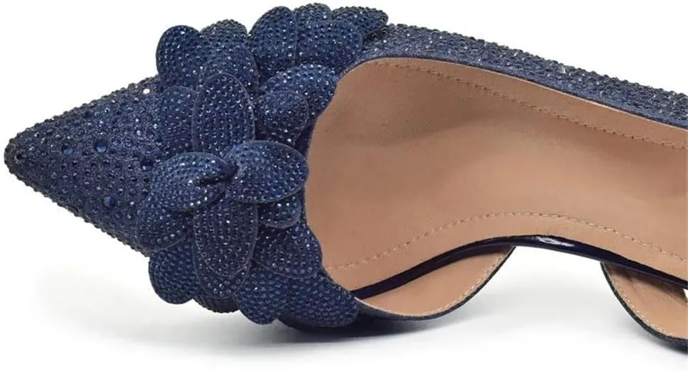 Elegant Platform Pumps and Rhinestone Decorated Clutch Bag Set for Nigerian Ladies Garden Party Celebrations