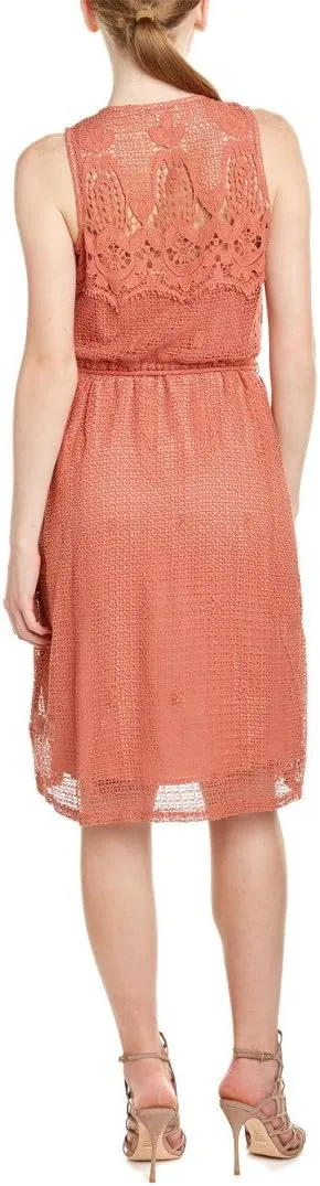 Ella moss Women's Thistle Crochet Back Surplus Dress
