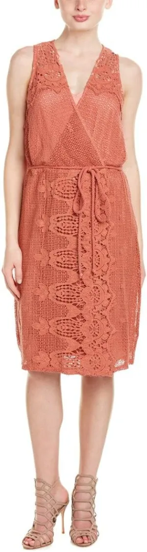 Ella moss Women's Thistle Crochet Back Surplus Dress