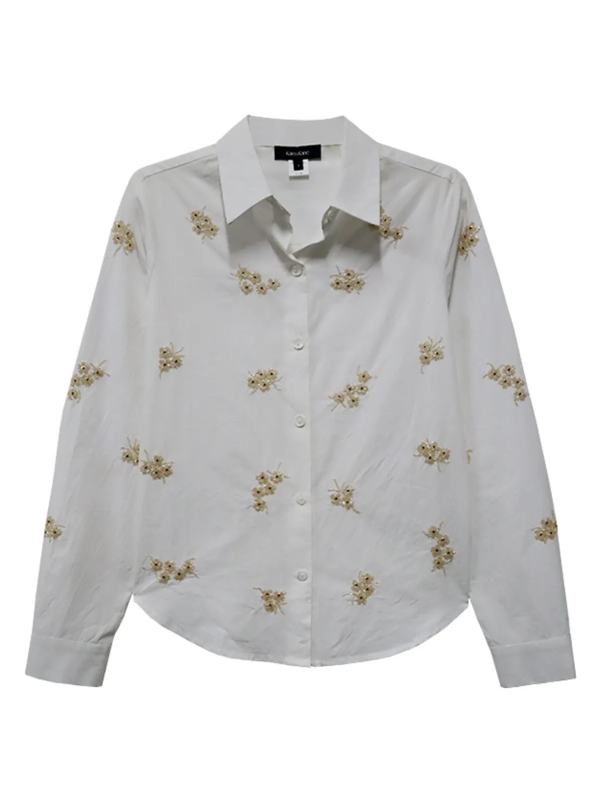 Embellished Button Up Shirt
