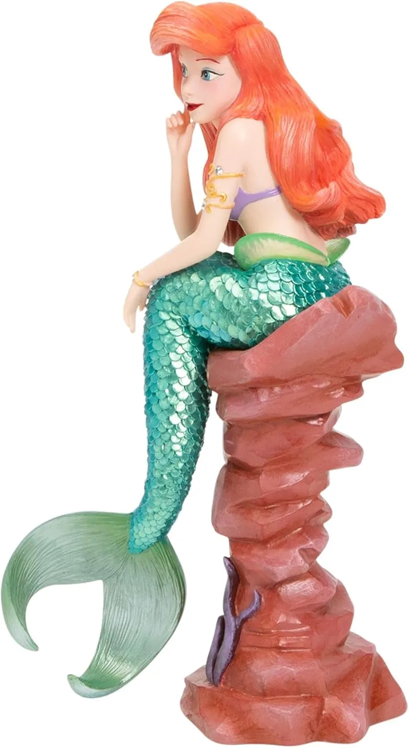 Enesco Disney Showcase Couture de Force Little Mermaid Ariel Figurine, 7.8 Inch, Multicolor, (Model: 6005685)