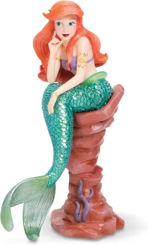 Enesco Disney Showcase Couture de Force Little Mermaid Ariel Figurine, 7.8 Inch, Multicolor, (Model: 6005685)
