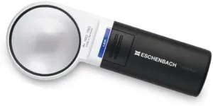 Eschenbach 3X Mobilux LED Illuminated Pocket Magnifier