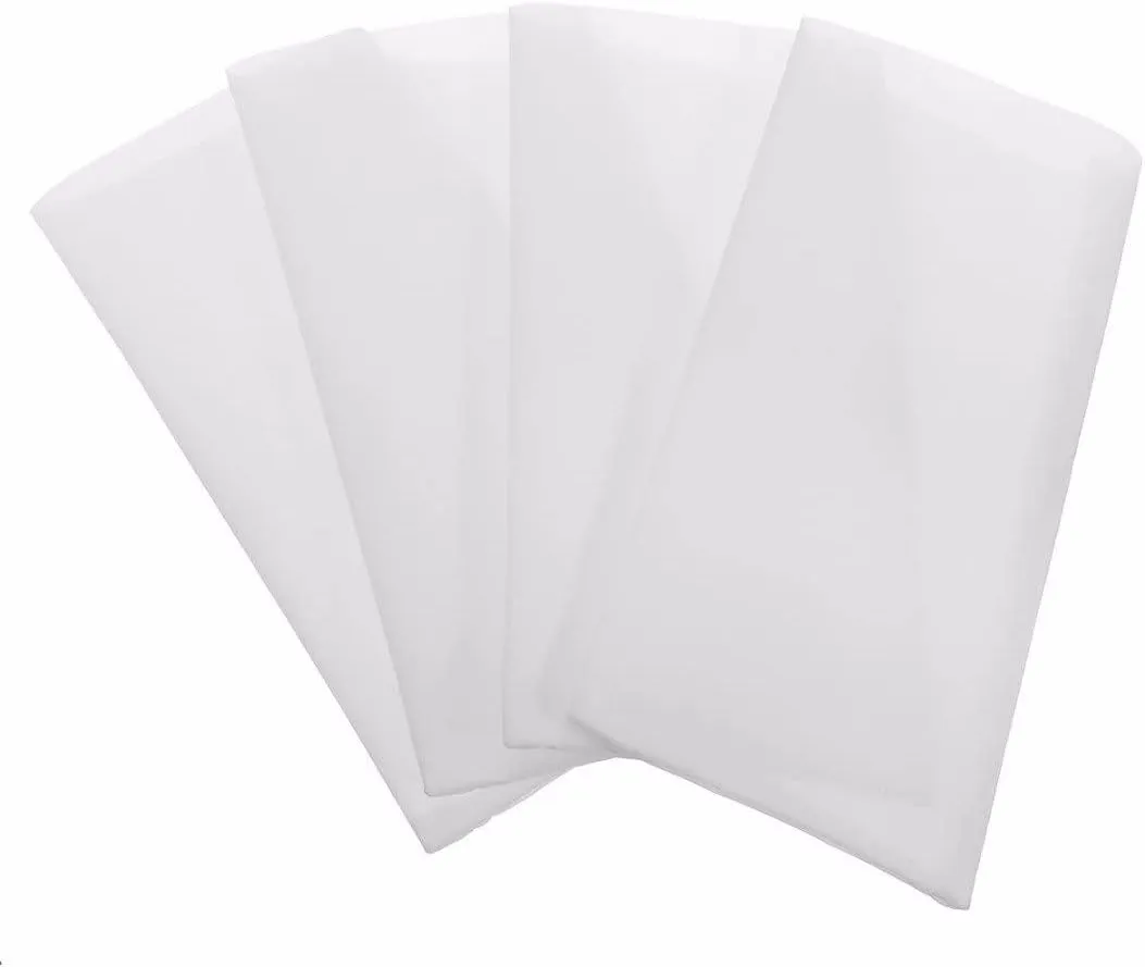 EVOLV Premium Nylon Tea Filter Extraction Press Bags | 3" x 6" | 120u | 100 Pack