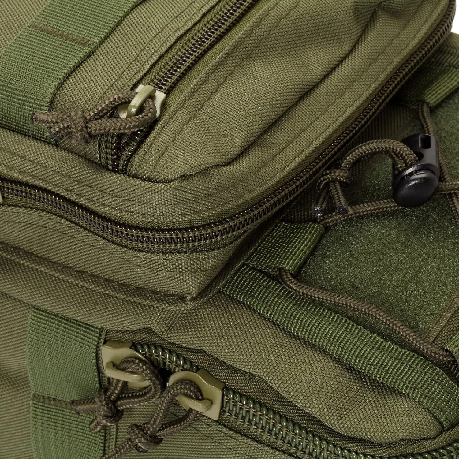 FAMI Outdoor Tactical Bag Backpack, Military Sport Bag Pack Sling Shoulder Backpack Tactical Satchel for Every Day Carry (Army Green 2 Packs)