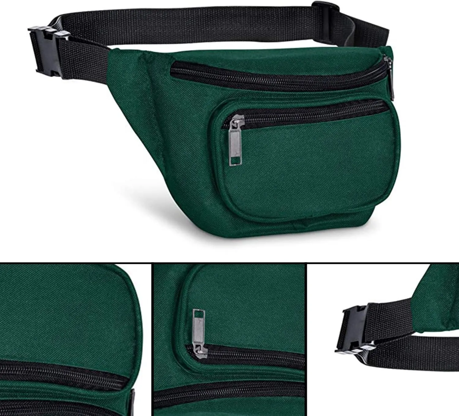 Fanny Pack, BuyAgain Quick Release Buckle Travel Sport Waist Fanny Pack Bag For Men Or Women