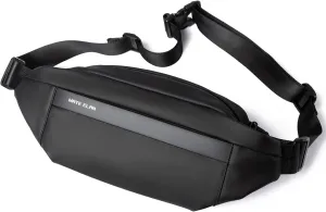 Fanny Pack Crossbody Sling Bag For Men,Waist Bag for Hiking,Travel,Running,Dog Walking,Workout,Cycling,Outdoors Sport Fishing Belt Bag