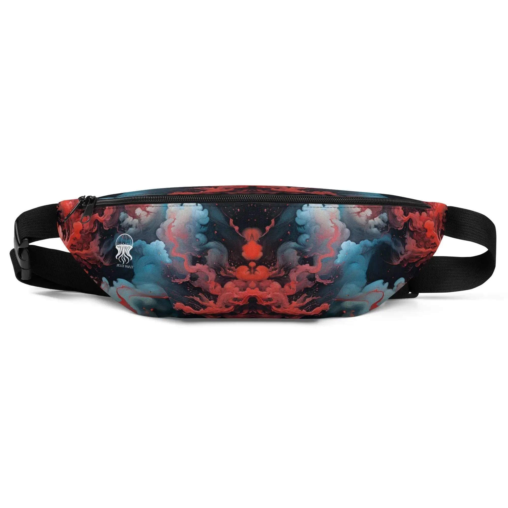 Fanny Pack - Ethereal Crimson Flow - Light