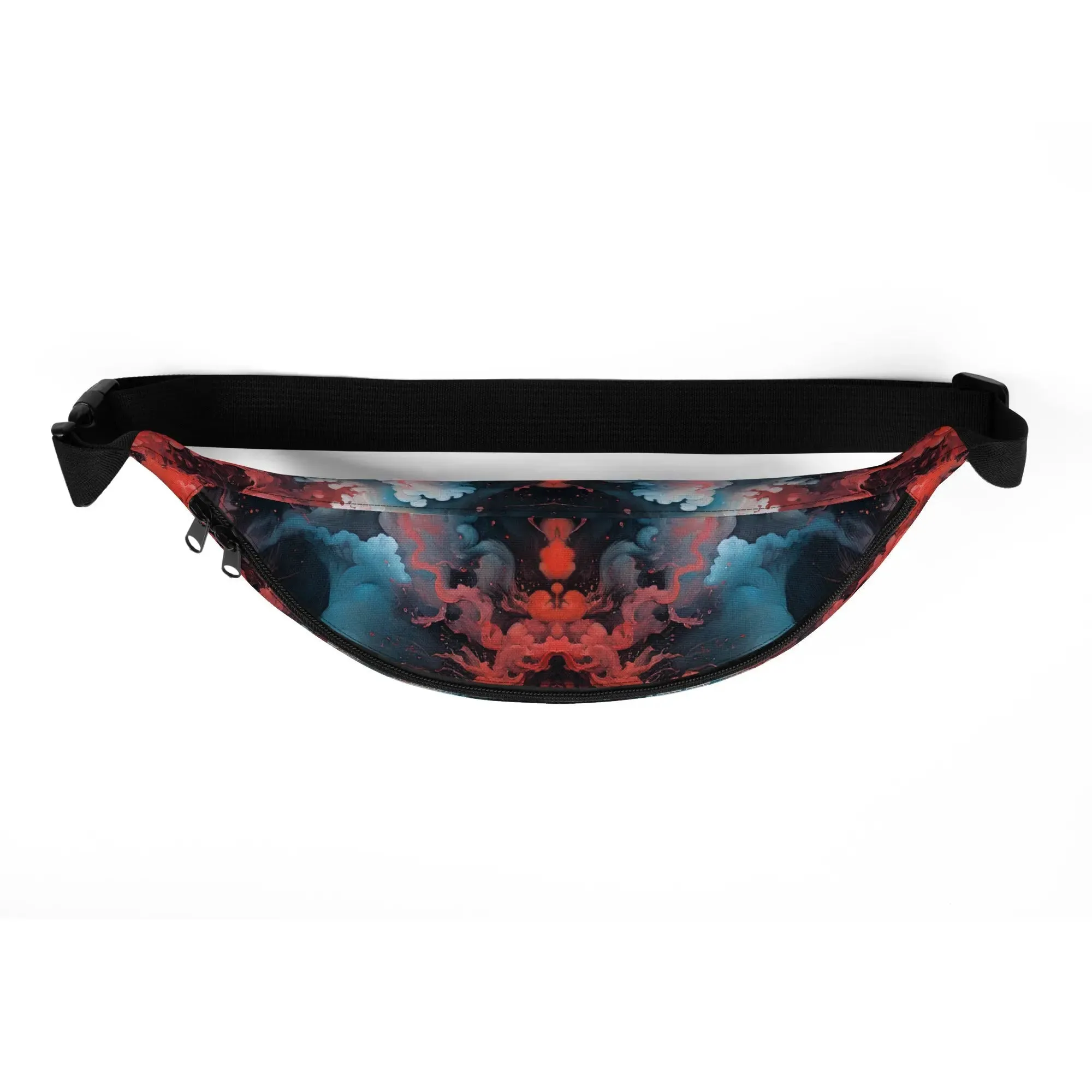 Fanny Pack - Ethereal Crimson Flow - Light