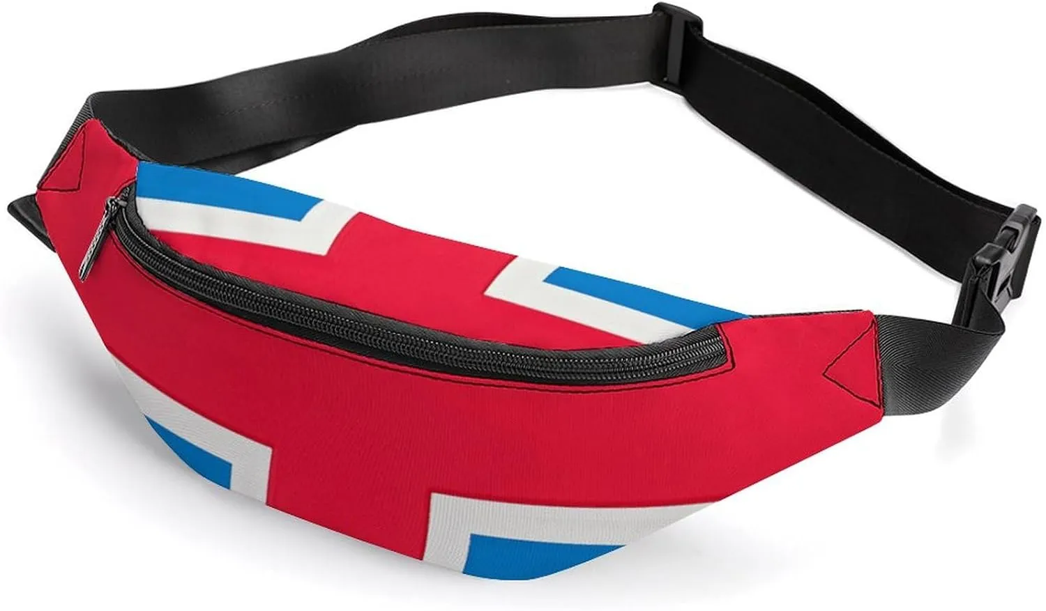 Fanny Pack for Men Women England Symbols Waist Pack Small Belt Bag with Adjustable Strap Waterproof Sling Bag Fashion Crossbody Bag Bum Bag for Travel Hiking Running