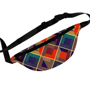 Fanny Pack/Bum Bag - Herringbone Kaleidoscope