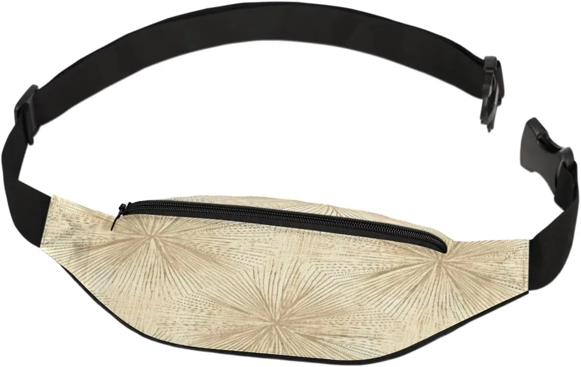 Fanny Packs for Women Men Sling Bag Crossbody Bags Men Waist Bag Abstract Texture Fanny Pack for Women Belt Bag for Travel Hiking Running
