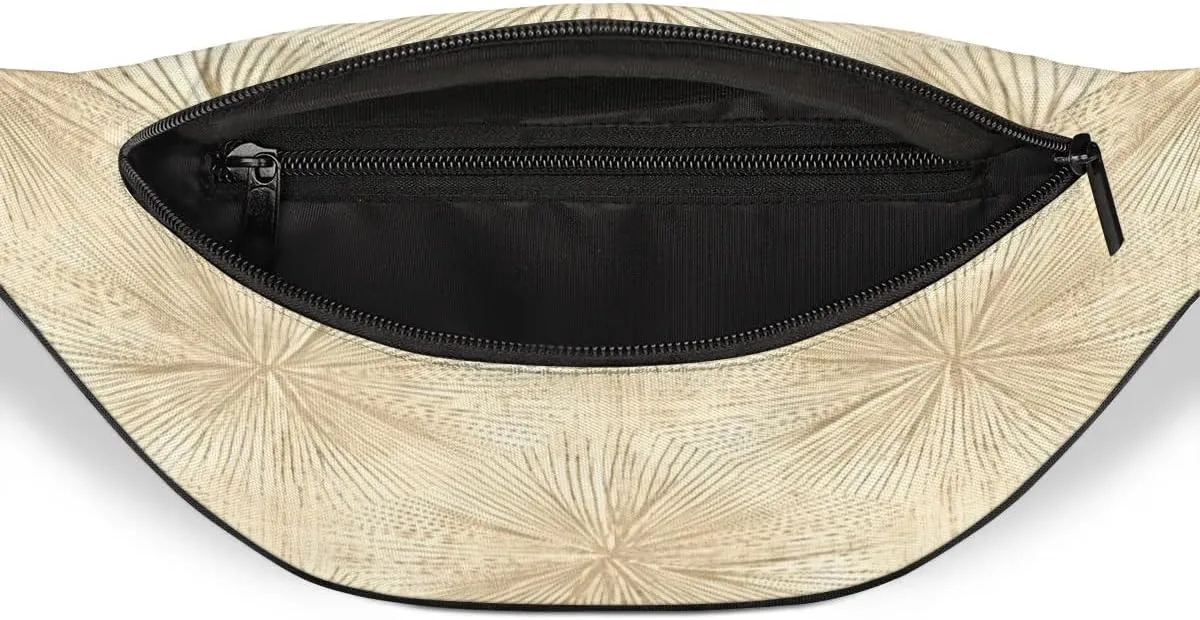Fanny Packs for Women Men Sling Bag Crossbody Bags Men Waist Bag Abstract Texture Fanny Pack for Women Belt Bag for Travel Hiking Running