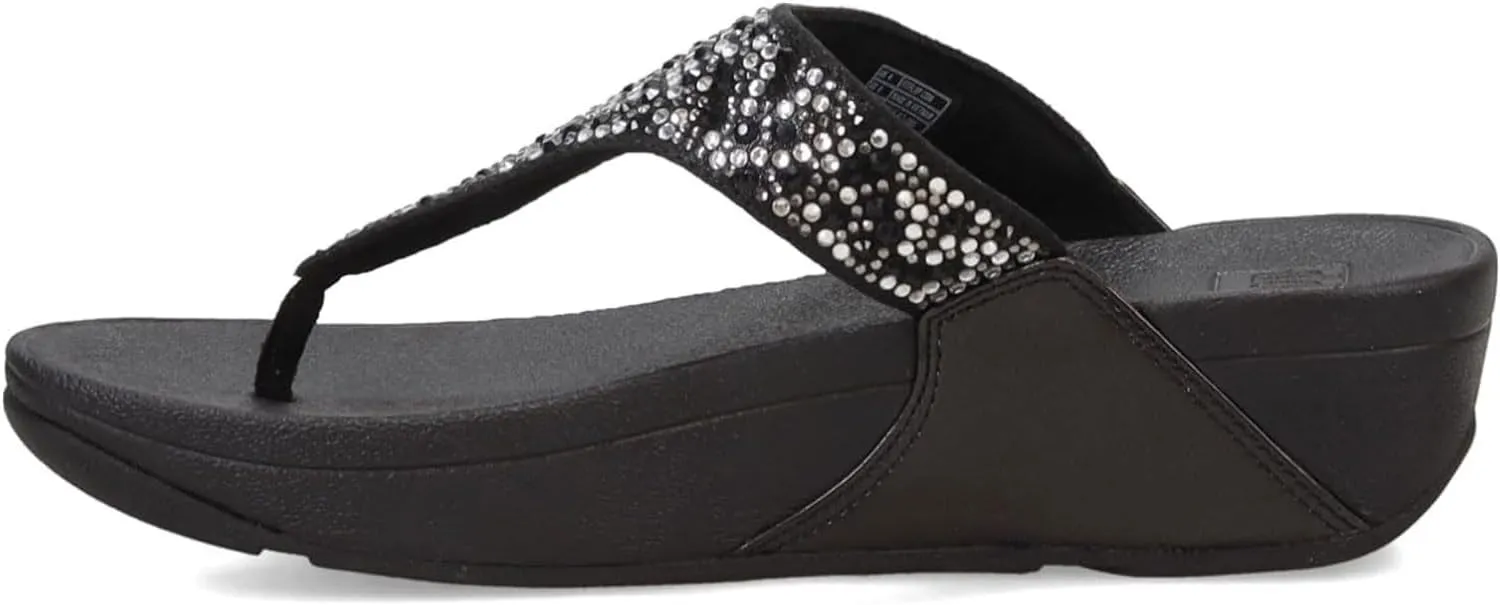 FitFlop Women's LULU Crystal Embellished Toe-Post Sandals