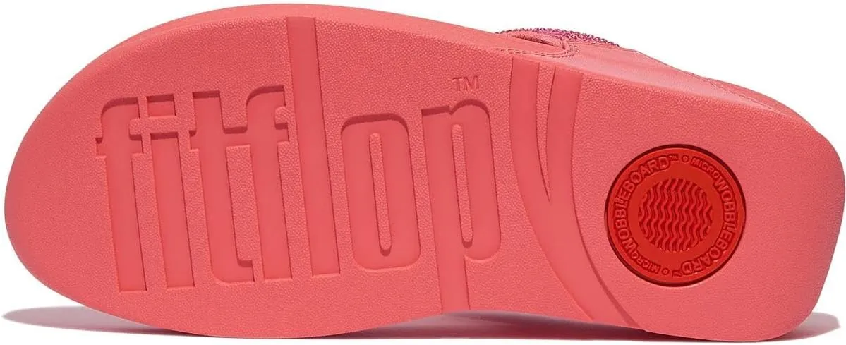 FitFlop Women's LULU Crystal Embellished Toe-Post Sandals