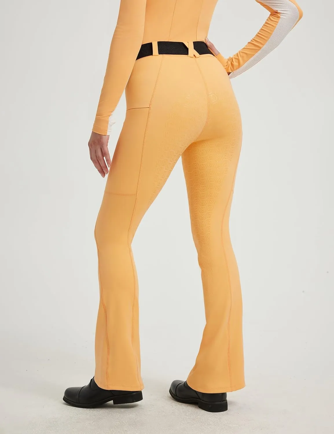 FitsT4 Sports Women's Bootcut Horse Riding Pants Full Seat Equestrian Breeches Summer Riding Tights
