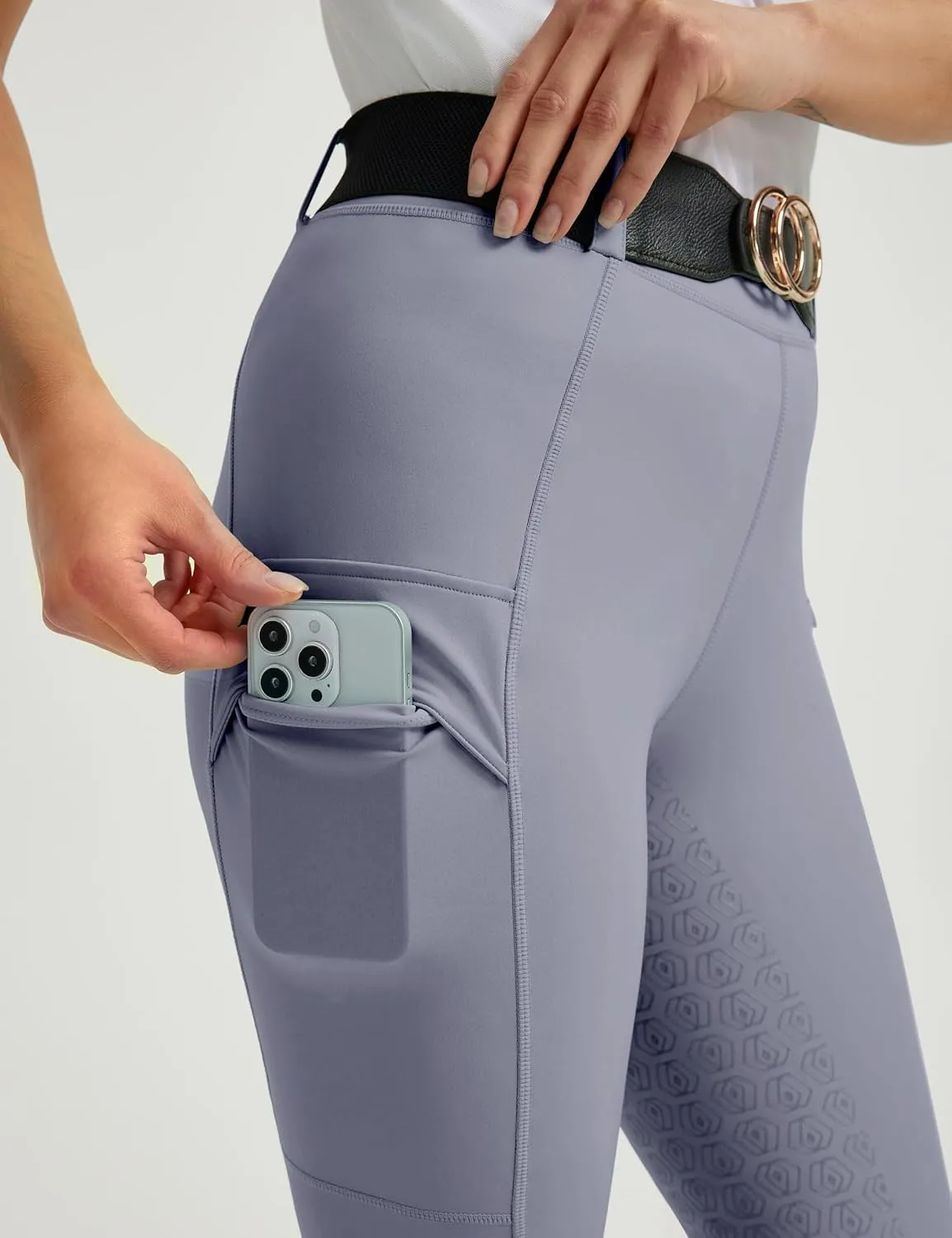 FitsT4 Sports Women's Bootcut Horse Riding Pants Full Seat Equestrian Breeches Summer Riding Tights