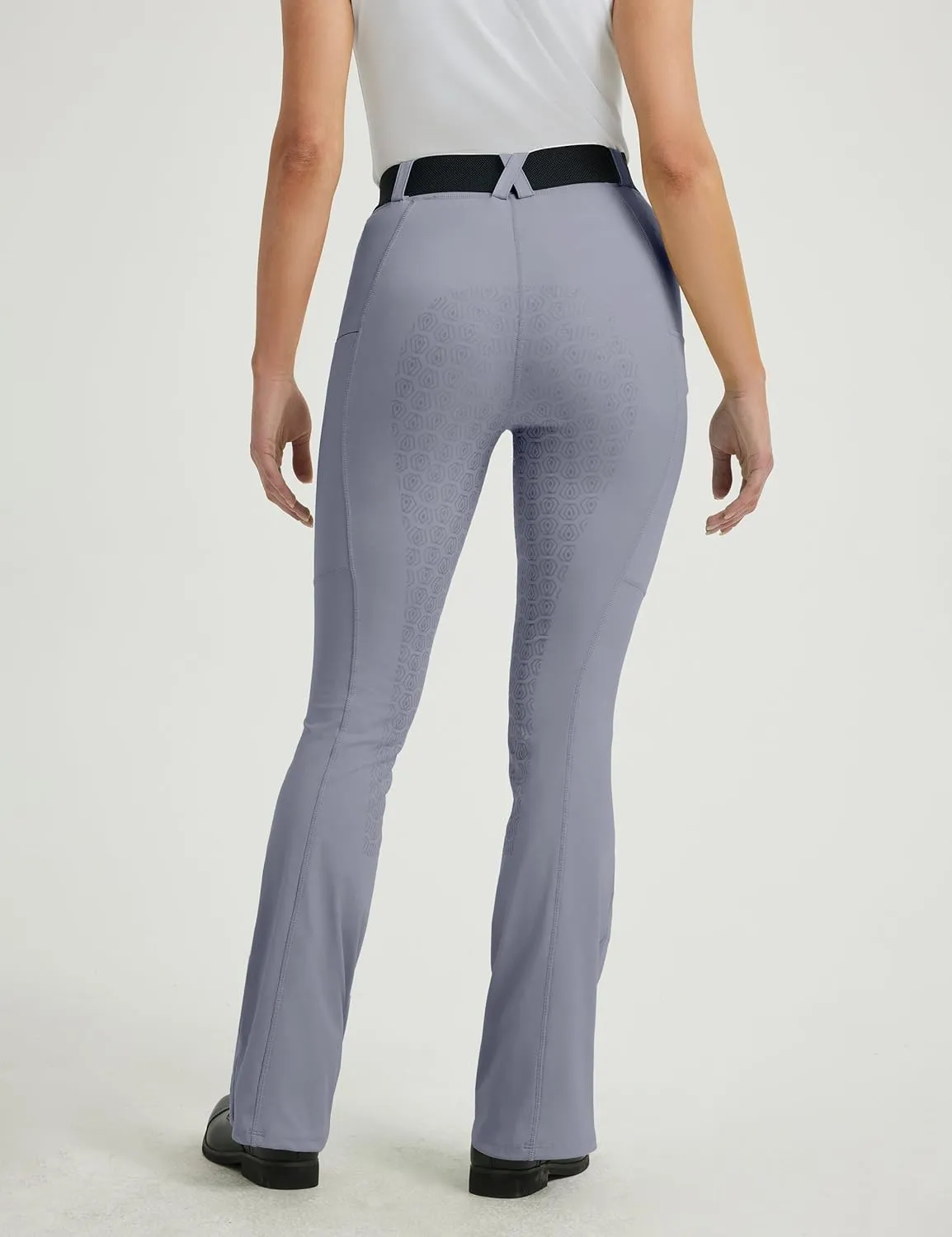 FitsT4 Sports Women's Bootcut Horse Riding Pants Full Seat Equestrian Breeches Summer Riding Tights