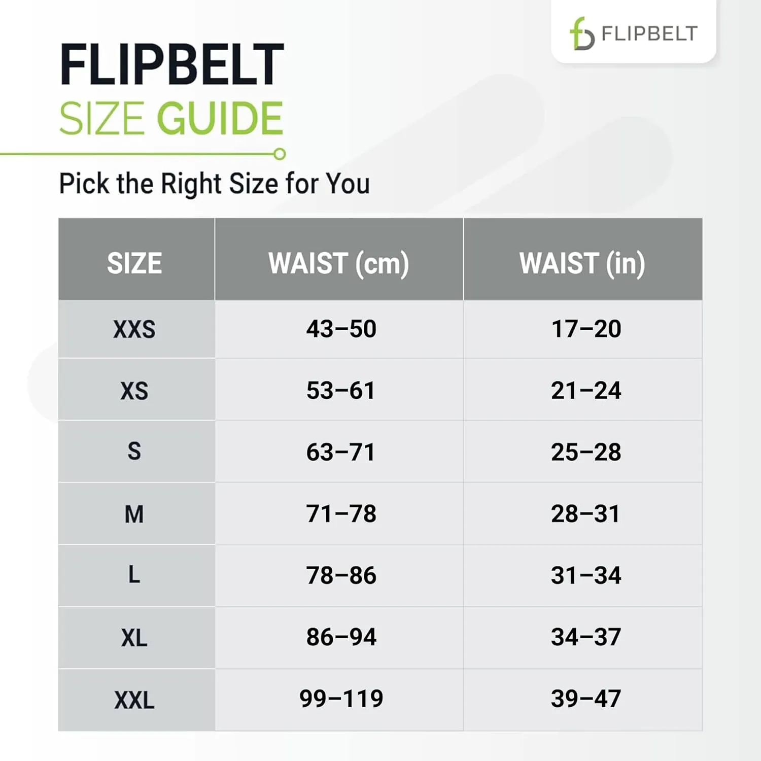 FlipBelt Elite Lightweight Tubular Running Belt for Phone & Running Storage, USA Company