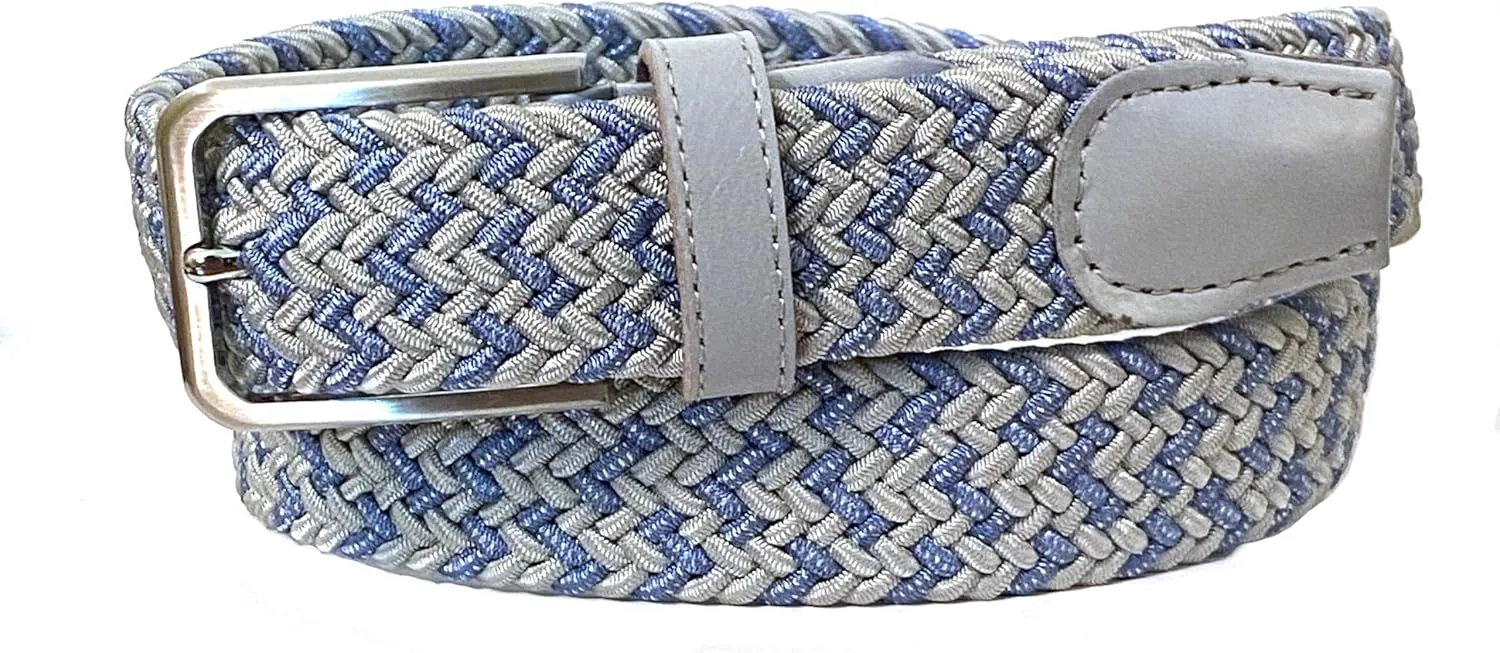 Florsheim mens Myles Woven Elastic Belt