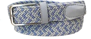 Florsheim mens Myles Woven Elastic Belt